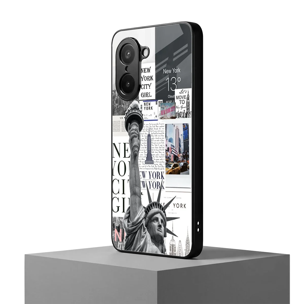 NY Dream oneplus nord ce5 5g mobile cover | shockproof glass phone case
