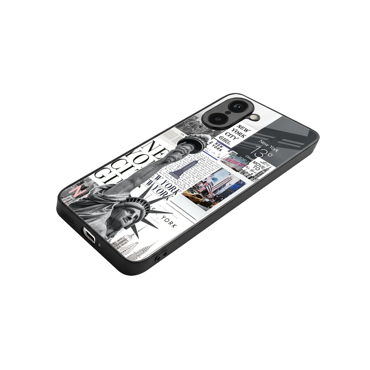 NY Dream stylish phone case for oneplus nord ce5 5g | glossy glass and slim fit