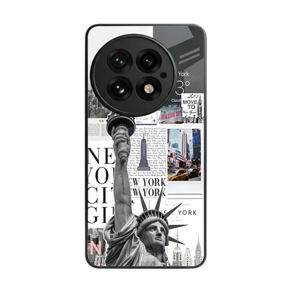 NY Dream back phone cover | glass case for oneplus 13