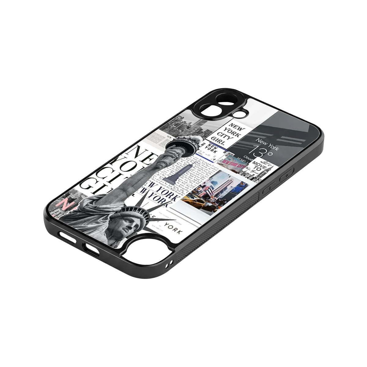 NY Dream stylish phone case for cmf nothing phone 1 | glossy glass and slim fit