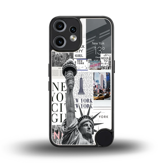 NY Dream back phone cover | glass case for cmf nothing phone 2 pro