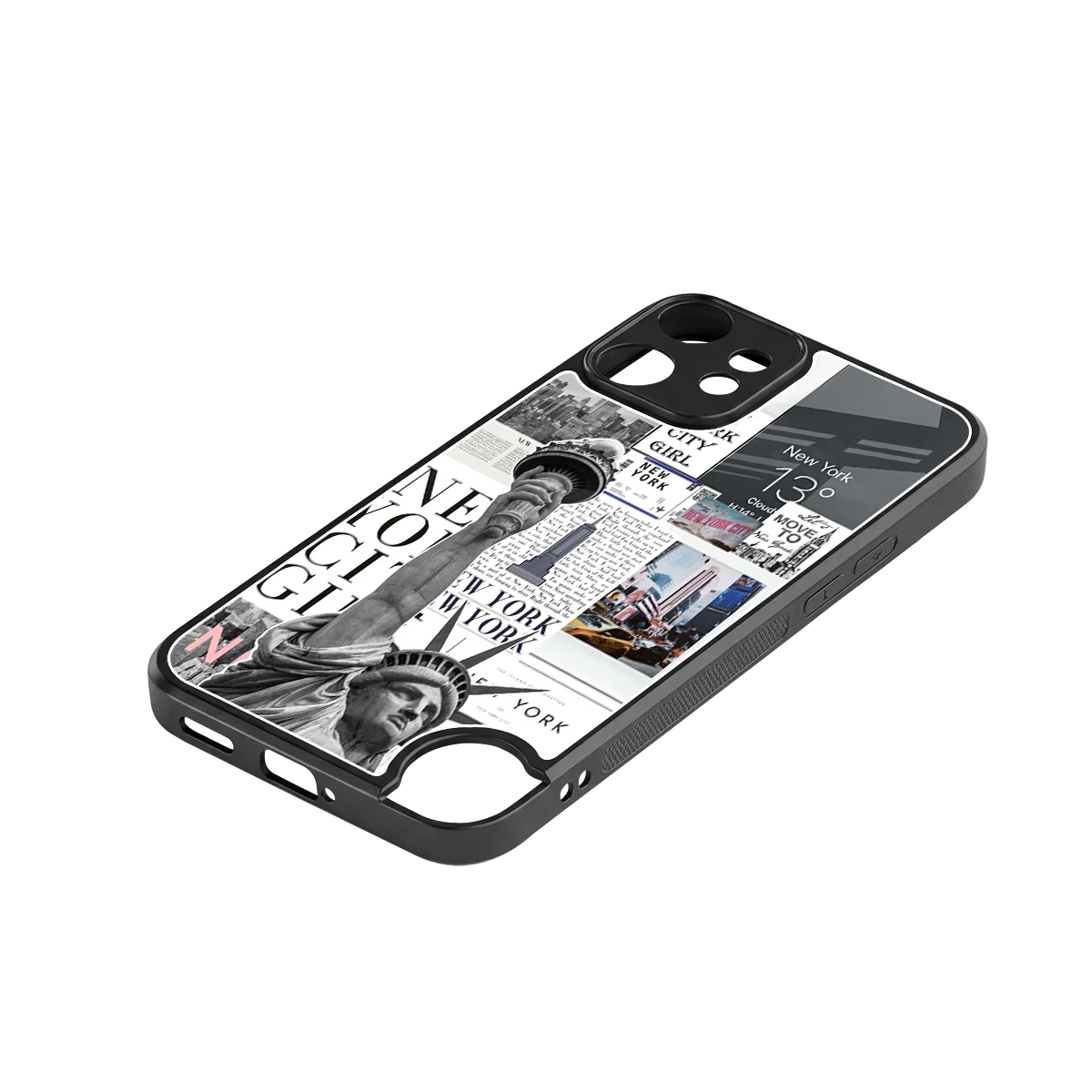 NY Dream stylish phone case for cmf nothing phone 2 pro | glossy glass and slim fit