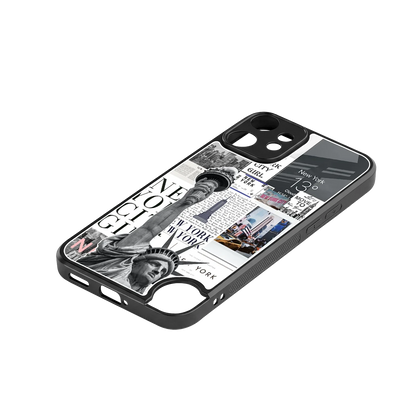 NY Dream stylish phone case for cmf nothing phone 2 pro | glossy glass and slim fit