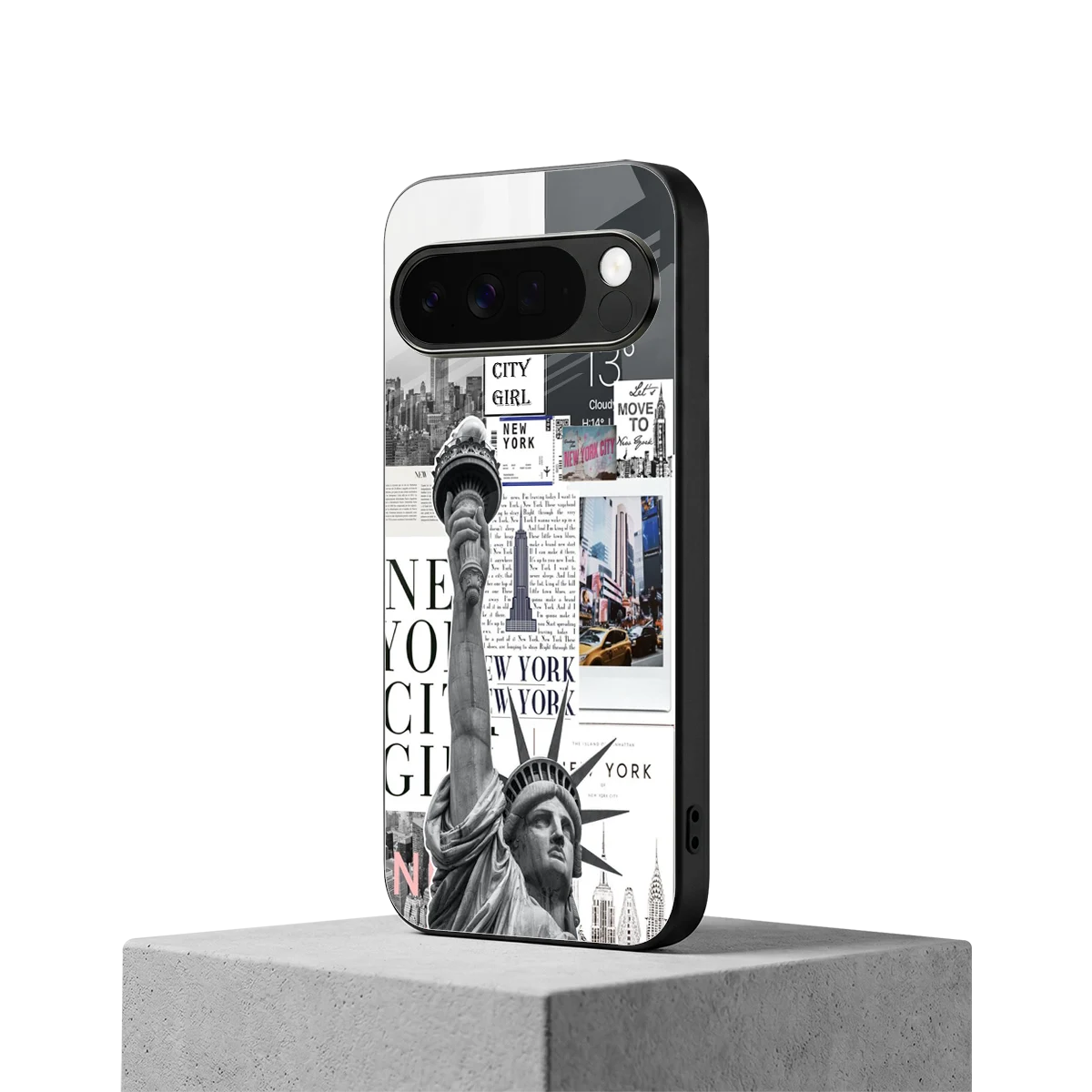 NY Dream google pixel 10 pro xl mobile cover | shockproof glass phone case