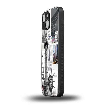NY Dream iphone 13 mini mobile cover | shockproof glass phone case