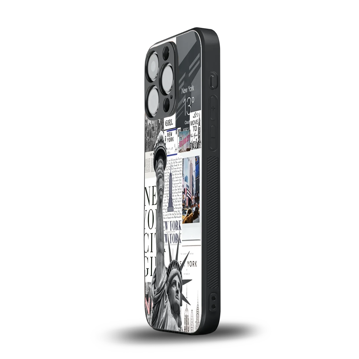 NY Dream iphone 13 pro mobile cover | shockproof glass phone case