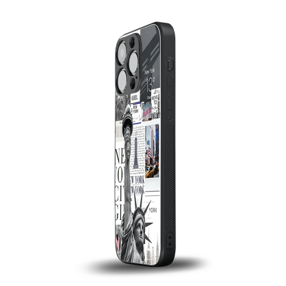 NY Dream iphone 12 pro mobile cover | shockproof glass phone case