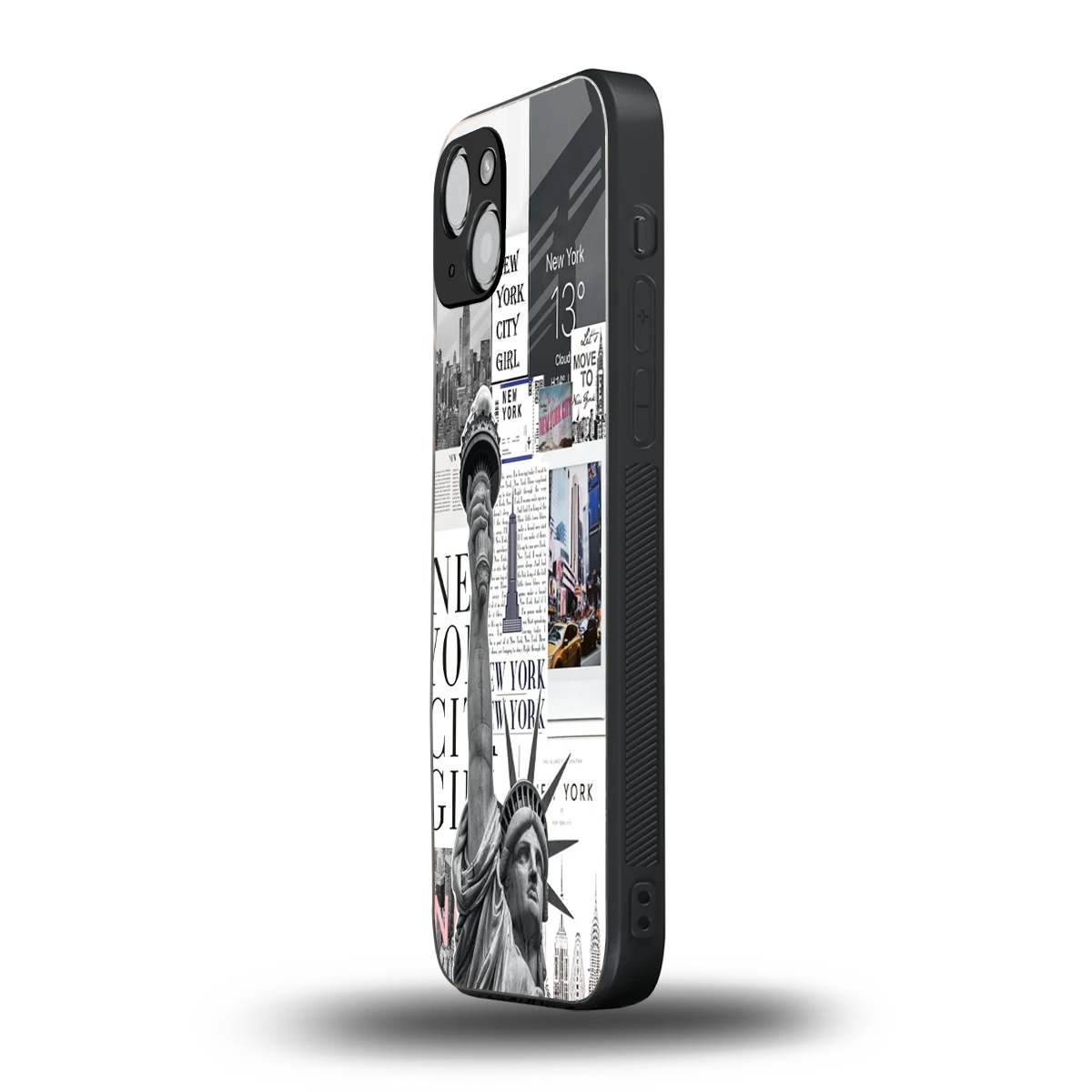NY Dream iphone 14 mobile cover | shockproof glass phone case