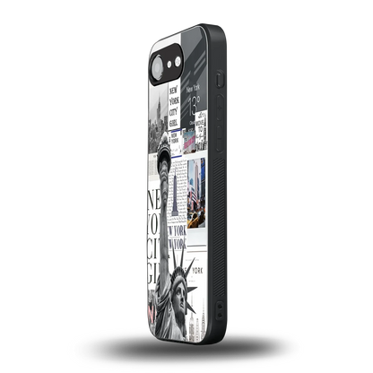 NY Dream iphone 16e mobile cover | shockproof glass phone case