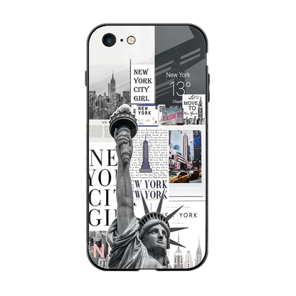 NY Dream back phone cover | glass case for iphone 6
