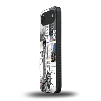 NY Dream iphone air mobile cover | shockproof glass phone case