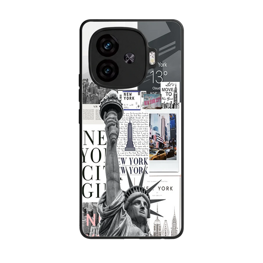 NY Dream back phone cover | glass case for iqoo neo 10r 5g