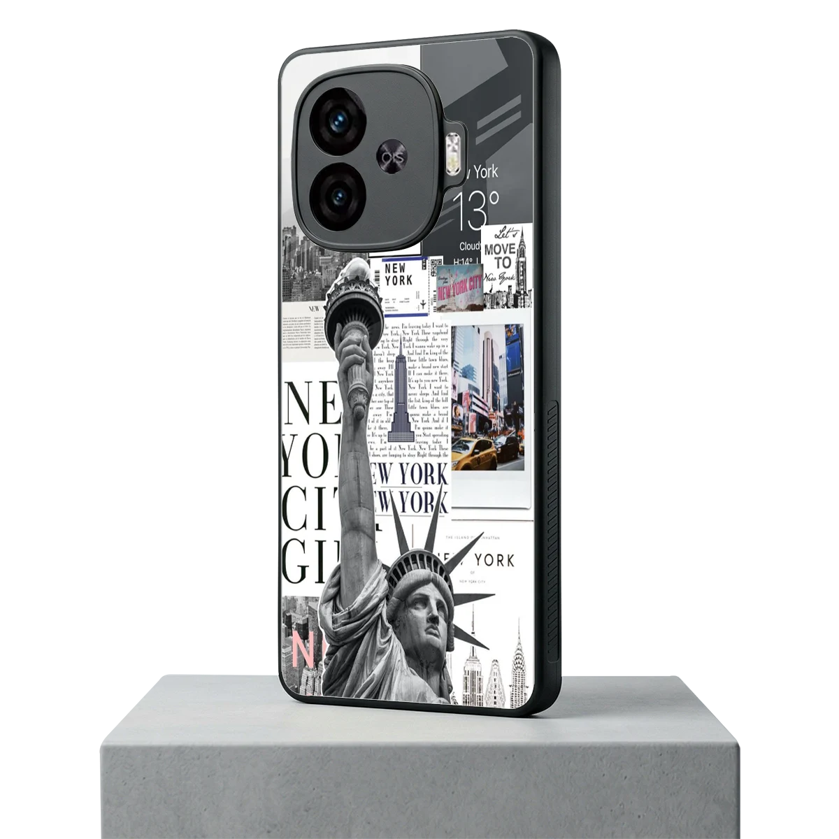 NY Dream iqoo neo 10r 5g mobile cover | shockproof glass phone case