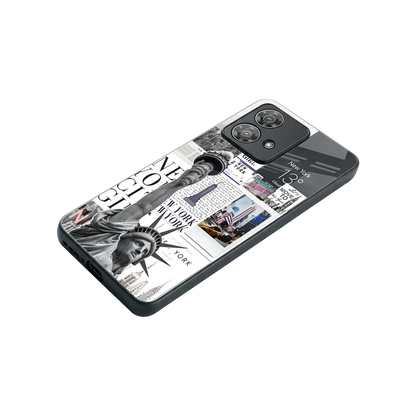 NY Dream stylish phone case for motorola edge 40 neo 5g | glossy glass and slim fit