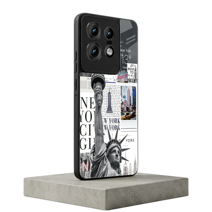 NY Dream motorola edge 50 pro mobile cover | shockproof glass phone case