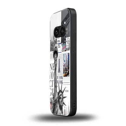 NY Dream nothing phone 2a plus mobile cover | shockproof glass phone case