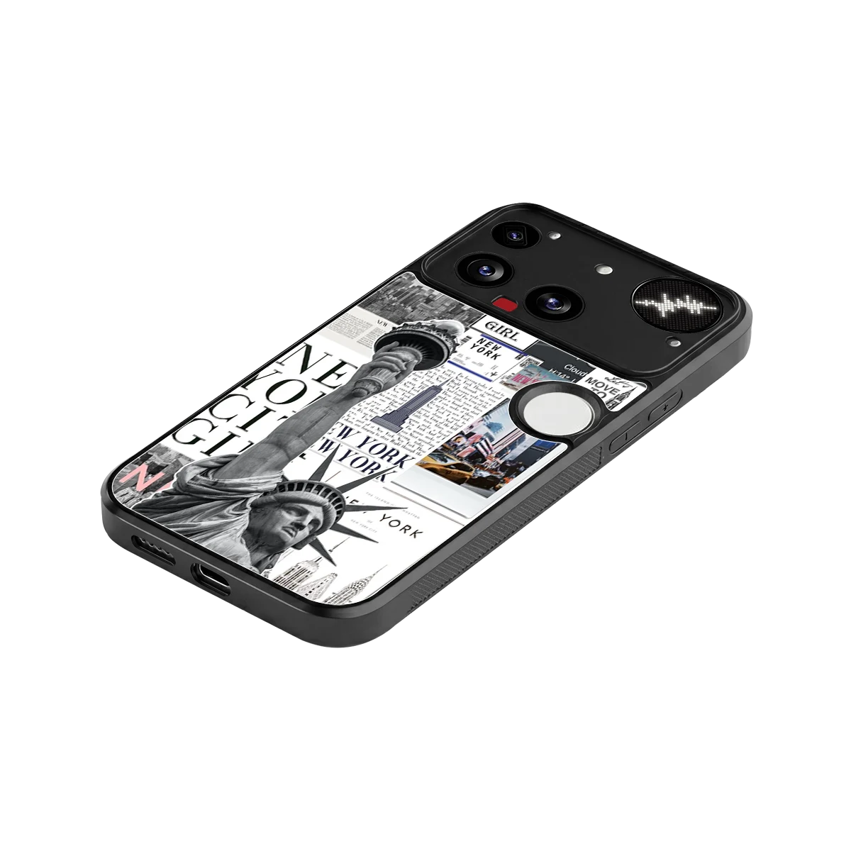 NY Dream stylish phone case for nothing phone 3 | glossy glass and slim fit