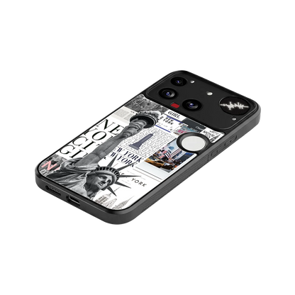 NY Dream stylish phone case for nothing phone 3 | glossy glass and slim fit