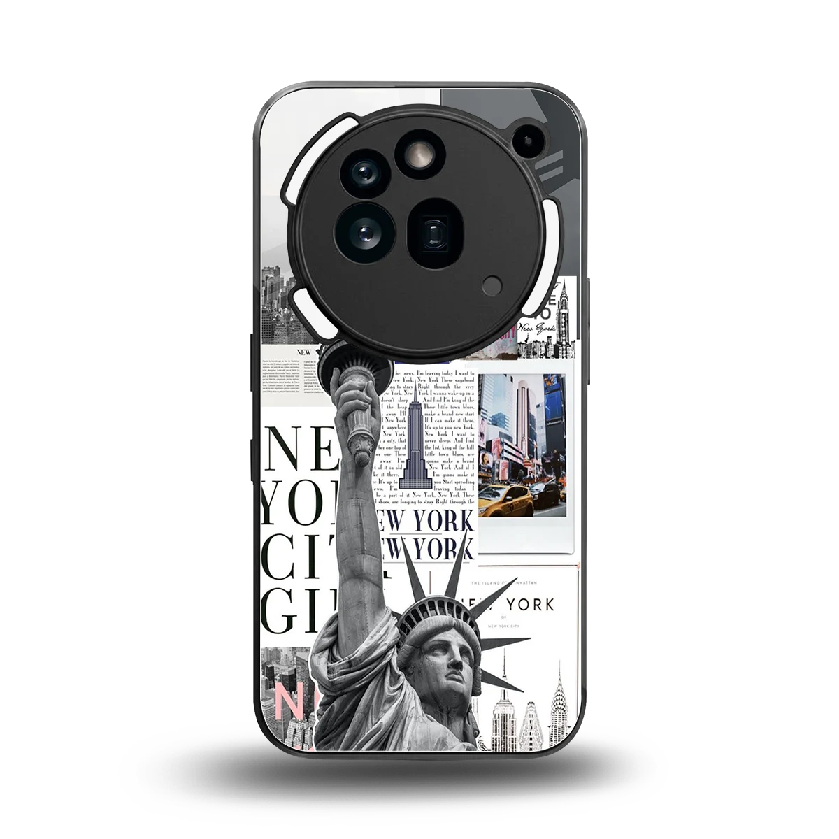 NY Dream back phone cover | glass case for nothing phone 3a pro