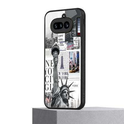 NY Dream nothing phone 4a mobile cover | shockproof glass phone case
