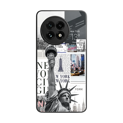 NY Dream back phone cover | glass case for oneplus 13r