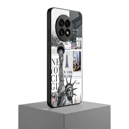 NY Dream oneplus 13r mobile cover | shockproof glass phone case