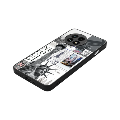 NY Dream stylish phone case for oneplus 13r | glossy glass and slim fit