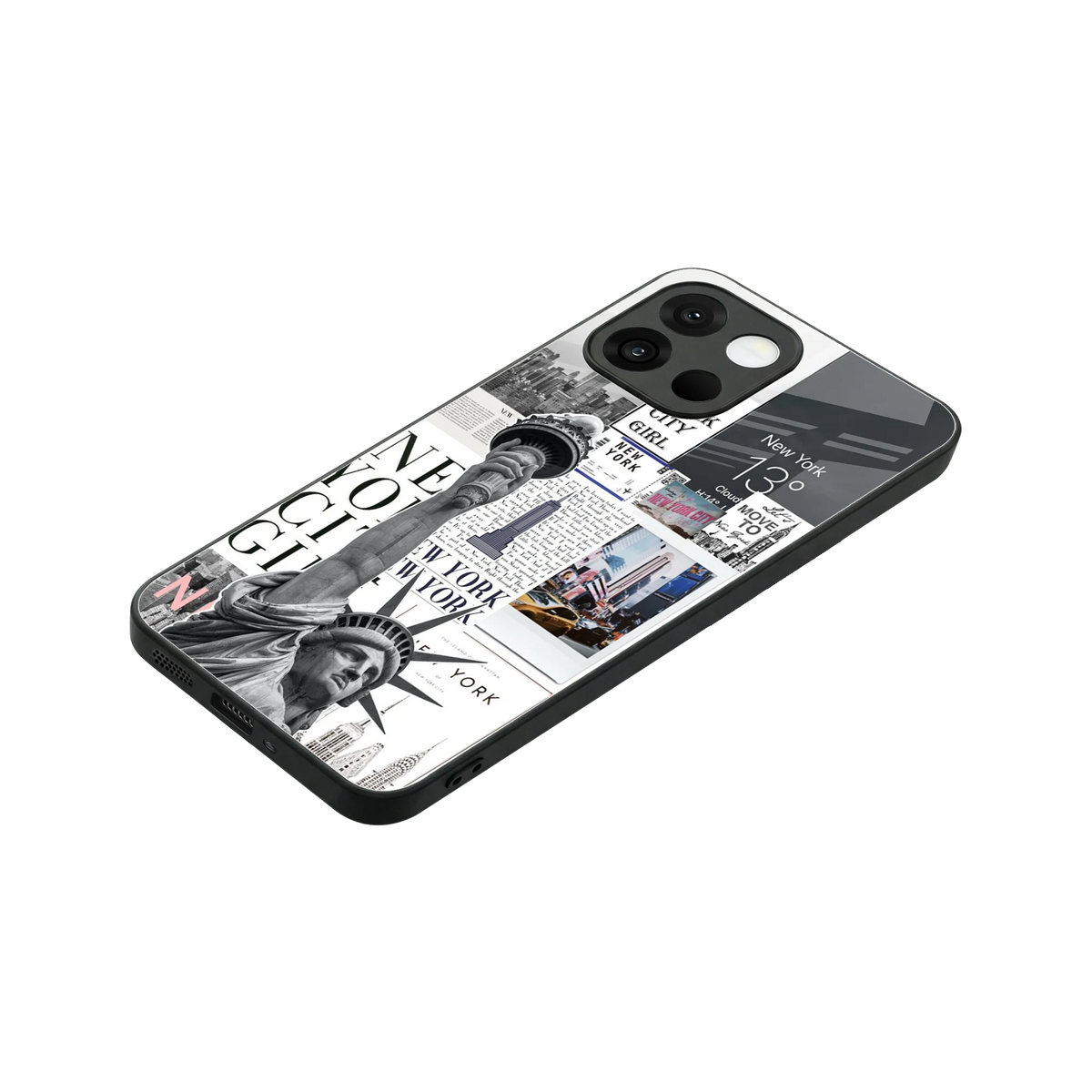 NY Dream stylish phone case for oneplus 13s | glossy glass and slim fit