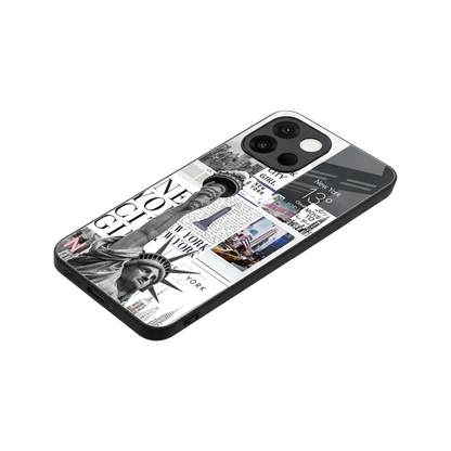 NY Dream stylish phone case for oneplus 13s | glossy glass and slim fit