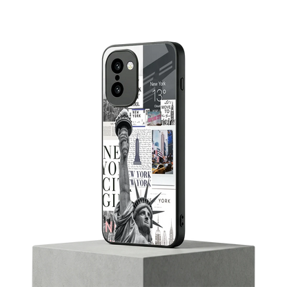NY Dream oneplus 15r mobile cover | shockproof glass phone case
