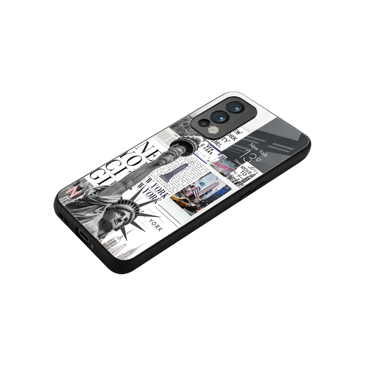 NY Dream stylish phone case for oneplus nord 2 | glossy glass and slim fit
