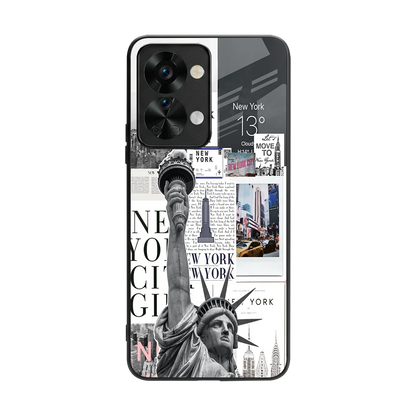 NY Dream back phone cover | glass case for oneplus nord 2t