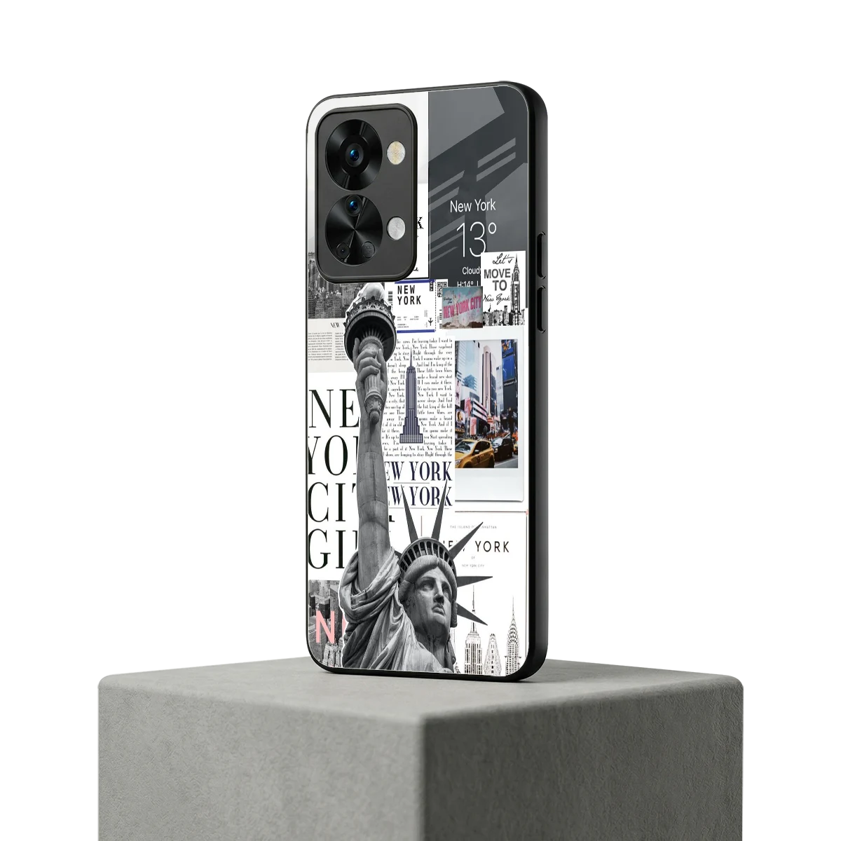 NY Dream oneplus nord 2t mobile cover | shockproof glass phone case