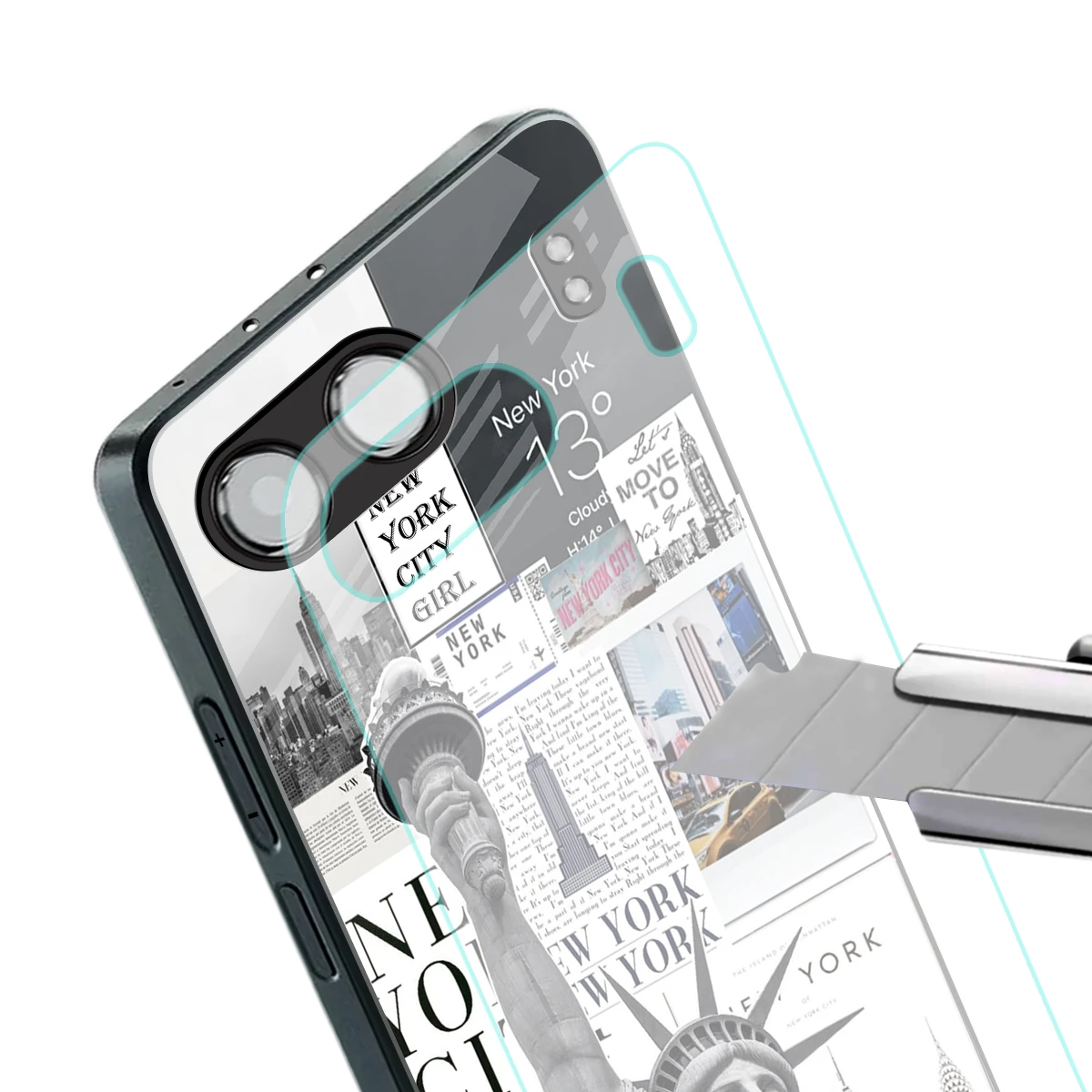 NY Dream stylish phone case for oneplus nord 4 | glossy glass and slim fit