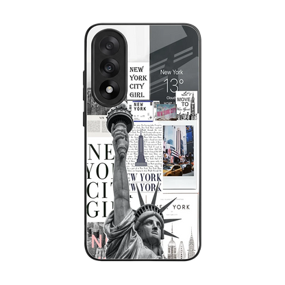 NY Dream back phone cover | glass case for oneplus nord 5