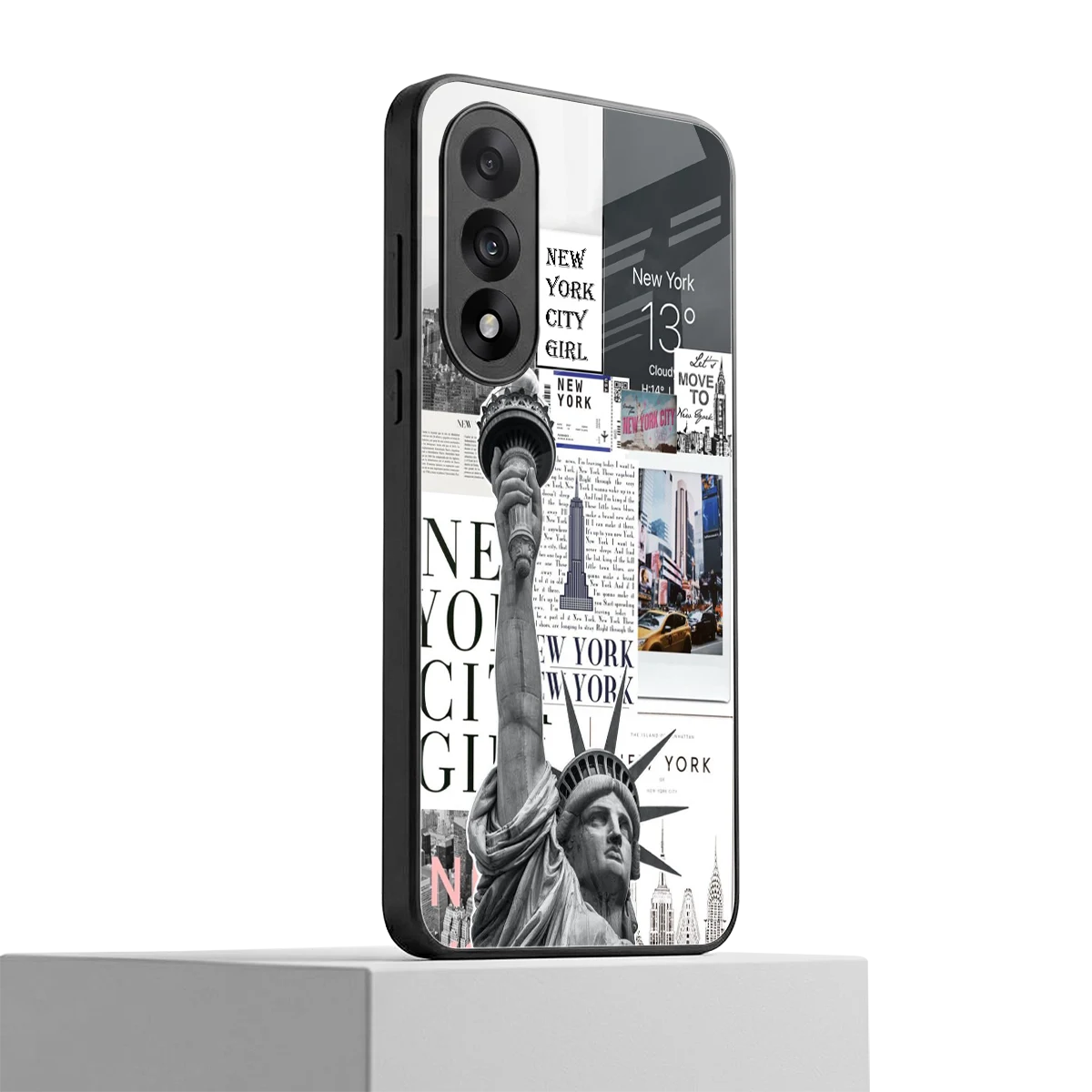 NY Dream oneplus nord 5 mobile cover | shockproof glass phone case