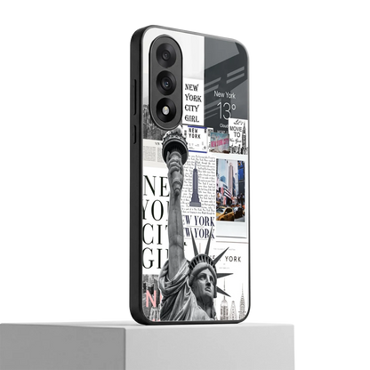 NY Dream oneplus nord 5 mobile cover | shockproof glass phone case