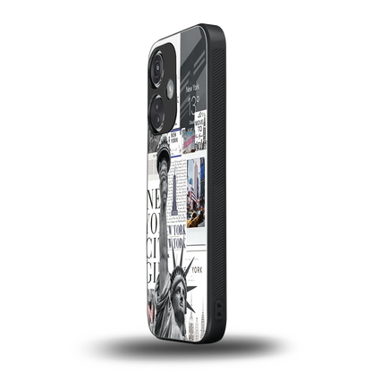 NY Dream oneplus nord ce 3 mobile cover | shockproof glass phone case