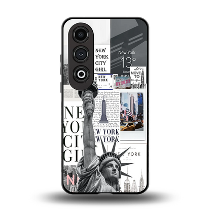 NY Dream back phone cover | glass case for oneplus nord ce 4