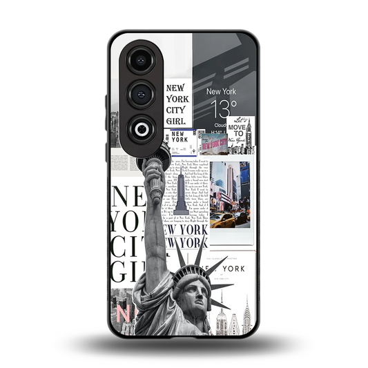 NY Dream back phone cover | glass case for oneplus nord ce 4