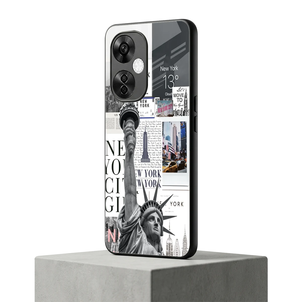 NY Dream oneplus nord ce 3 lite mobile cover | shockproof glass phone case