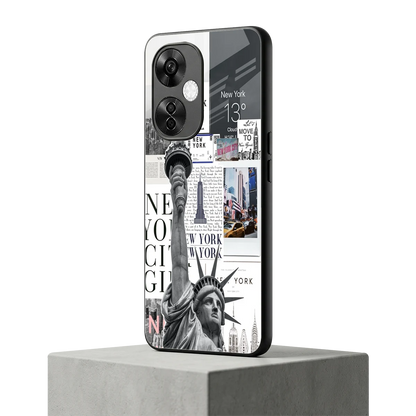 NY Dream oneplus nord ce 3 lite mobile cover | shockproof glass phone case