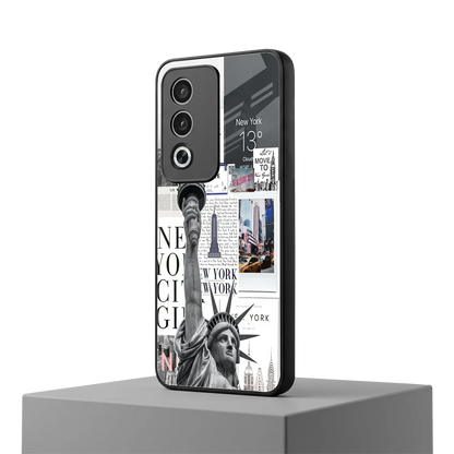 NY Dream oppo a3 pro mobile cover | shockproof glass phone case