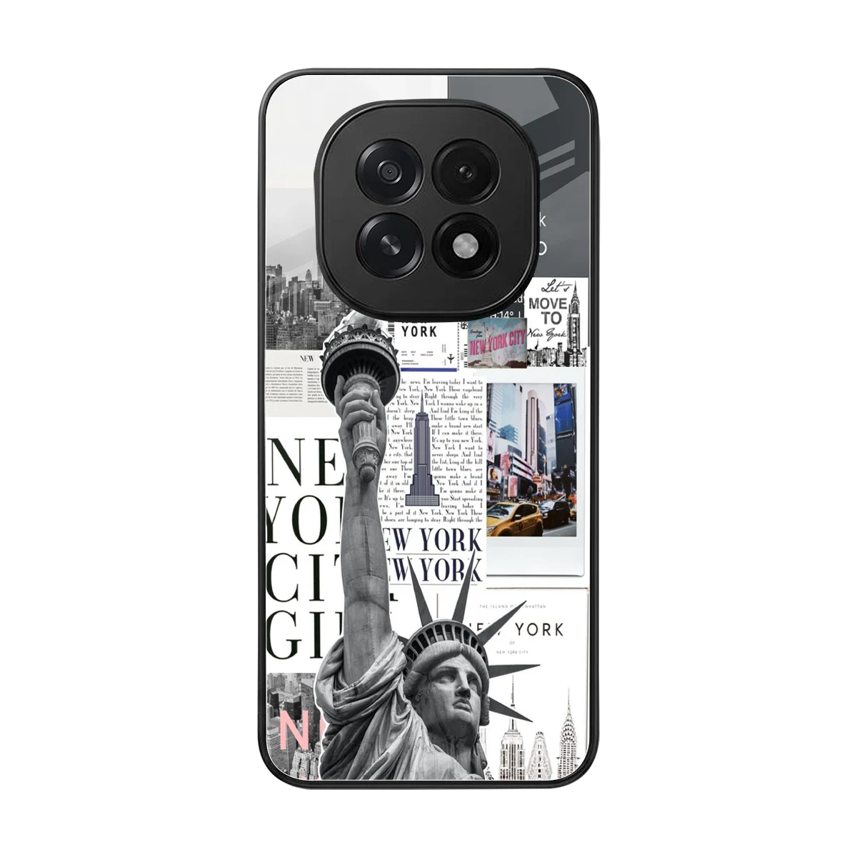 NY Dream back phone cover | glass case for oppo f29 5g