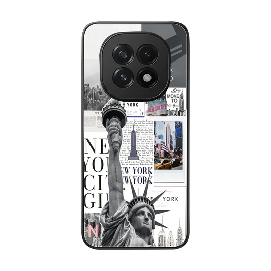 NY Dream back phone cover | glass case for oppo f29 5g