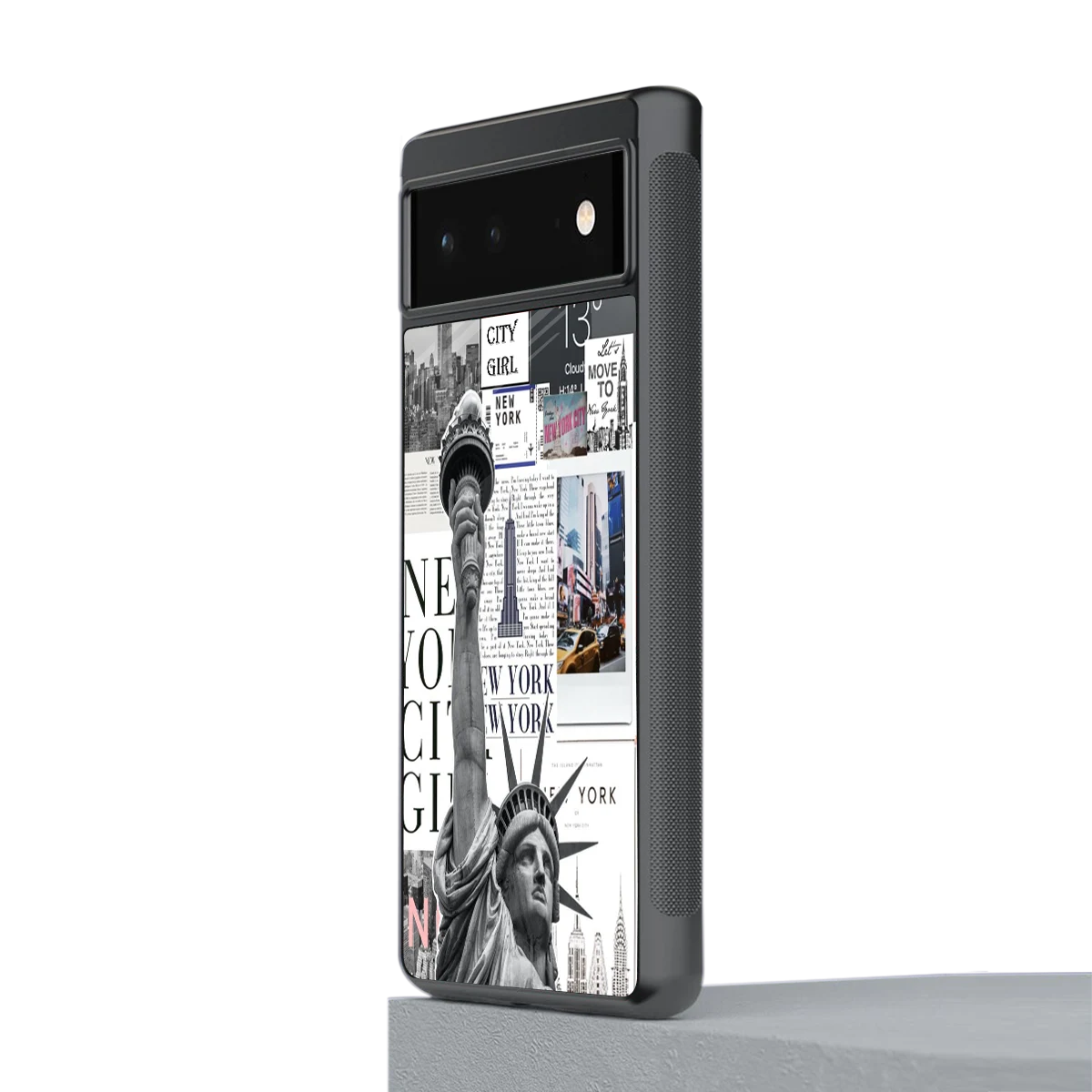 NY Dream stylish phone case for google pixel 6 | glossy glass and slim fit