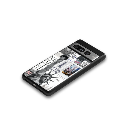 NY Dream google pixel 7 pro mobile cover | shockproof glass phone case