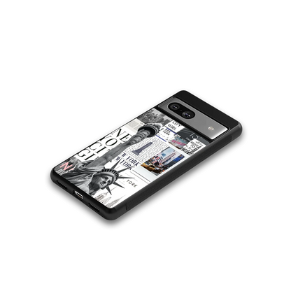 NY Dream google pixel 7 mobile cover | shockproof glass phone case