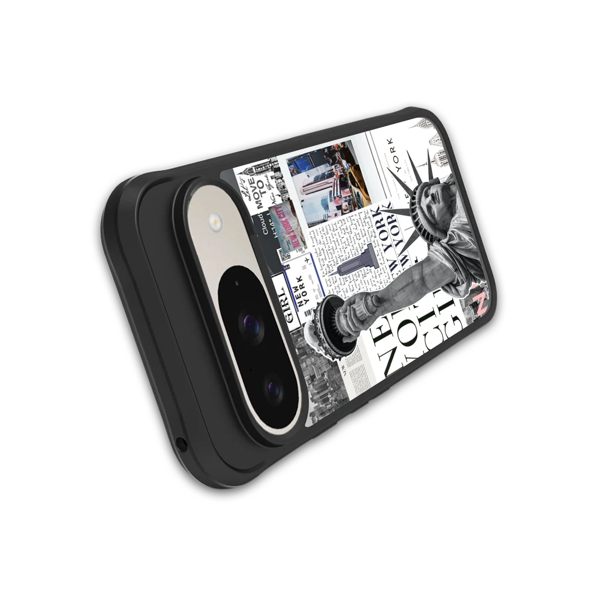 NY Dream stylish phone case for google pixel 9 | glossy glass and slim fit