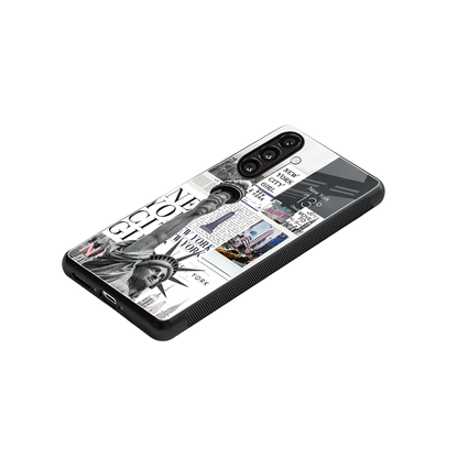 NY Dream stylish phone case for samsung galaxy a55 5g | glossy glass and slim fit
